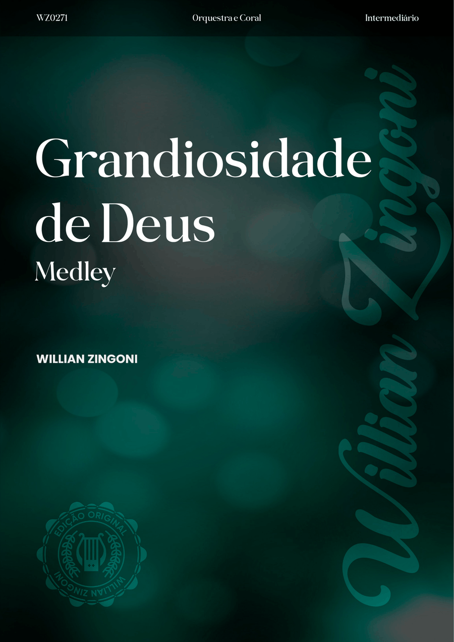 Grandiosidade de Deus Grandiosidade de Deus Full Orchestra scores gallery preview page 1