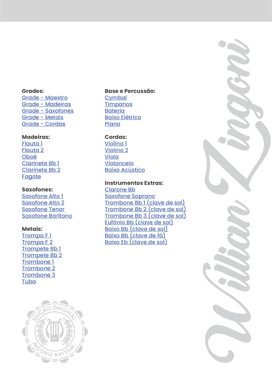 Grandiosidade de Deus Grandiosidade de Deus Full Orchestra scores gallery preview page 2