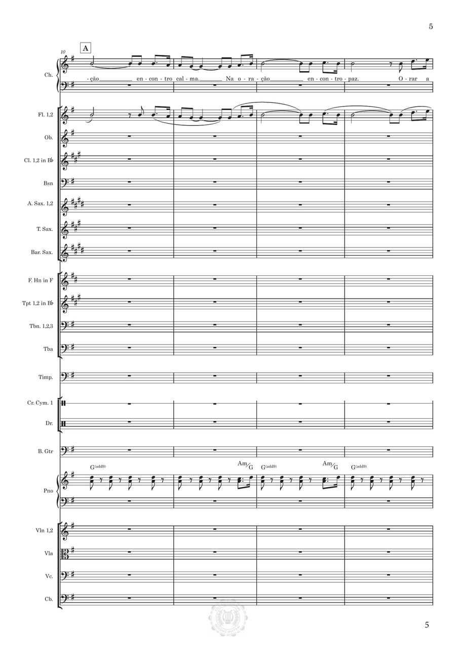 Grandiosidade de Deus Grandiosidade de Deus Full Orchestra scores gallery preview page 5