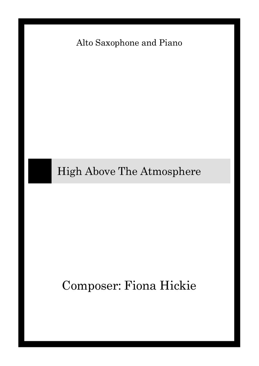 High Above the Atmosphere Chamber Music scores gallery preview page 1