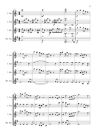 Japanese Song for saxophone quartet for the heroes of Fukushima and all unsung heroes Saxophone Quartet scores gallery preview page 3