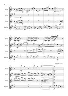 Japanese Song for saxophone quartet for the heroes of Fukushima and all unsung heroes Saxophone Quartet scores gallery preview page 4