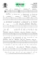 Demons Acoustic Guitar scores gallery preview page 3