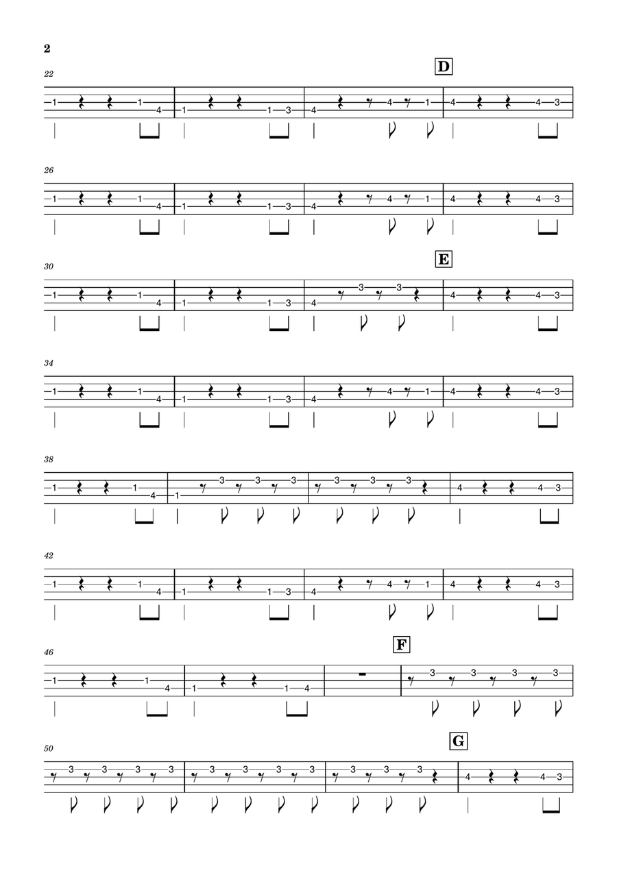 Rock That Body Rock That Body Acoustic Guitar scores gallery preview page 2