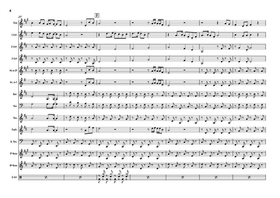 Penny Arcade Penny Arcade Brass Ensemble scores gallery preview page 4