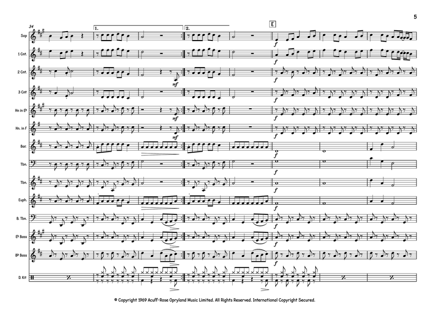 Penny Arcade Penny Arcade Brass Ensemble scores gallery preview page 5
