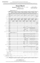 Sensei March (Grade 3—Wind Ensemble) Concert Band scores gallery preview page 3