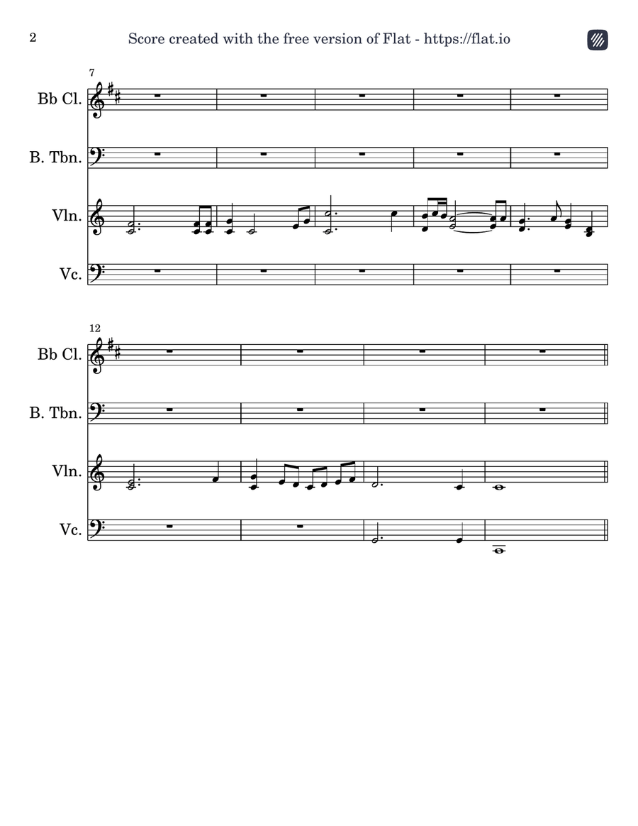 An Evening With the Katydid - Score Only Small Ensemble scores gallery preview page 2