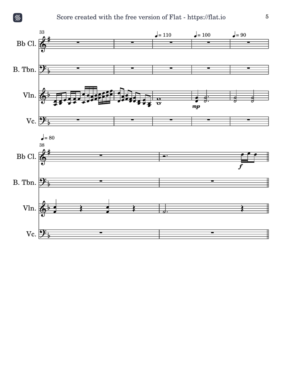 An Evening With the Katydid - Score Only Small Ensemble scores gallery preview page 5
