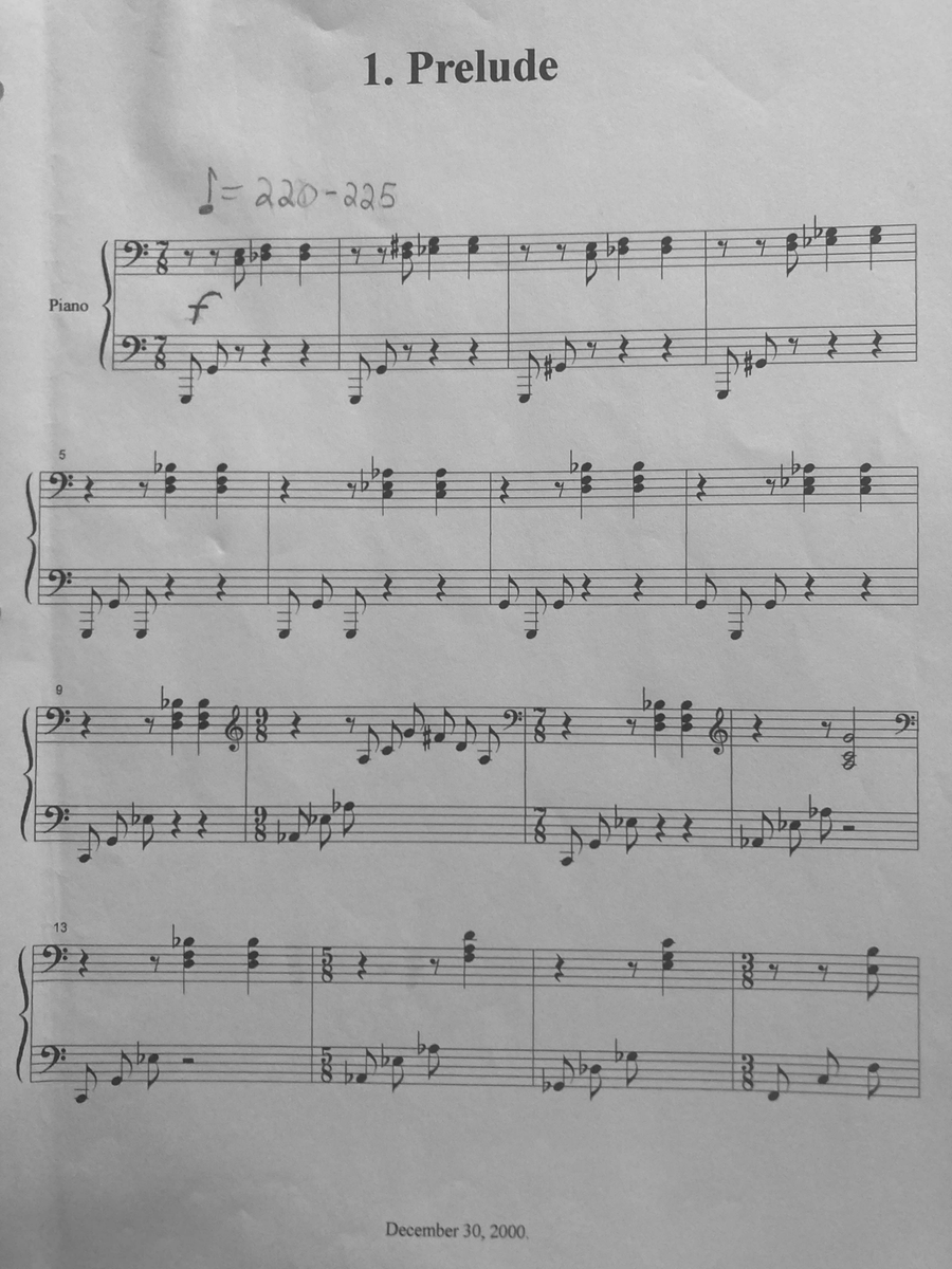 Suite for Piano Suite for Piano Piano Solo scores gallery preview page 2