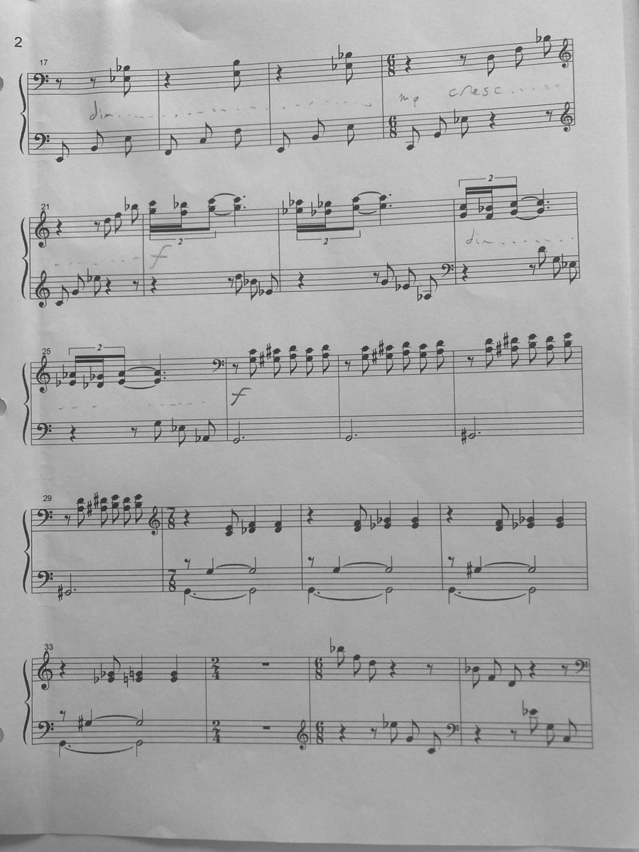 Suite for Piano Suite for Piano Piano Solo scores gallery preview page 3