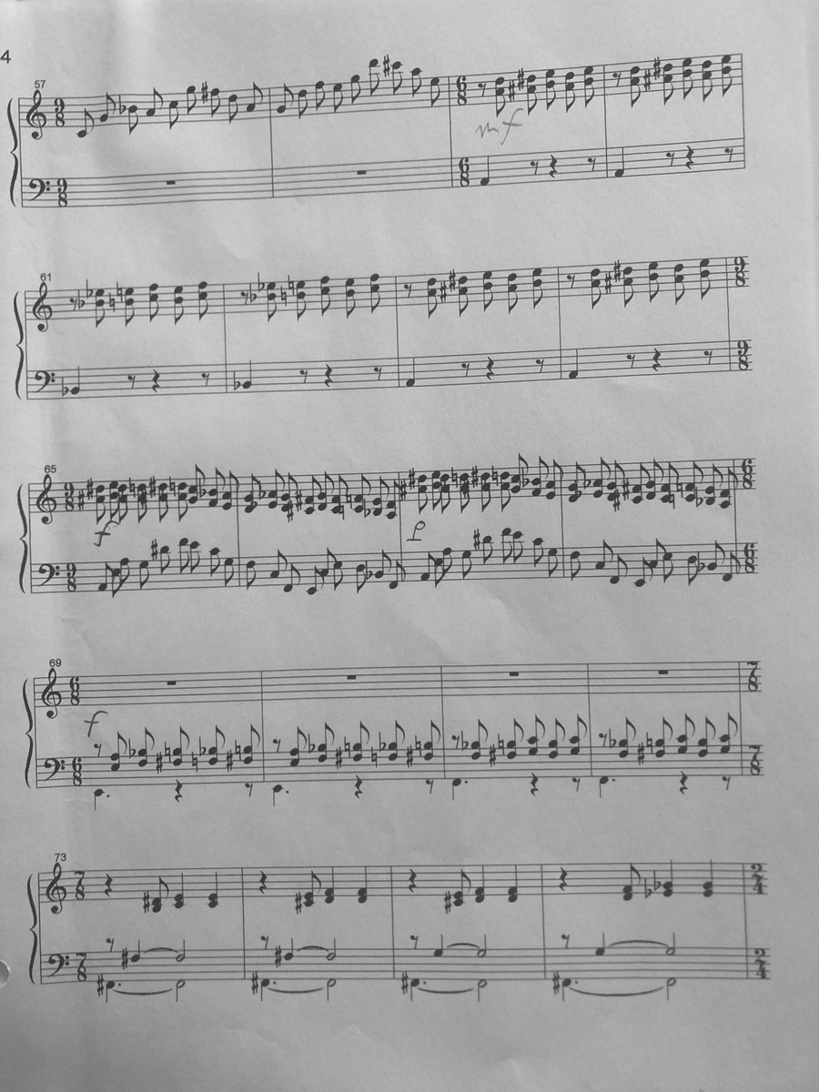 Suite for Piano Suite for Piano Piano Solo scores gallery preview page 5
