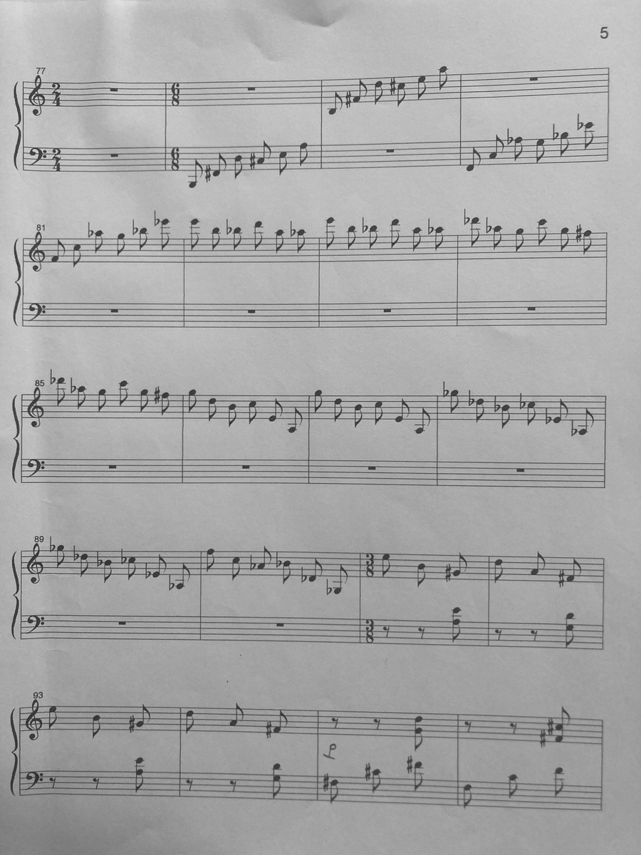Suite for Piano Suite for Piano Piano Solo scores gallery preview page 6