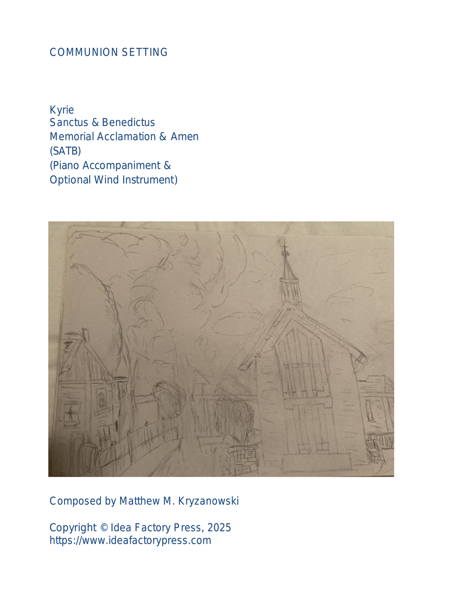 Communion Setting Communion Setting 4-Part scores gallery preview page 1