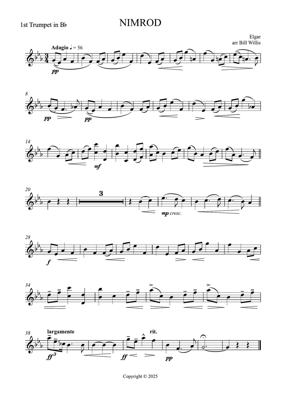 Nimrod Nimrod Brass Quintet scores gallery preview page 4