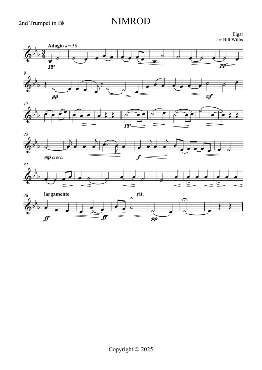 Nimrod Nimrod Brass Quintet scores gallery preview page 5