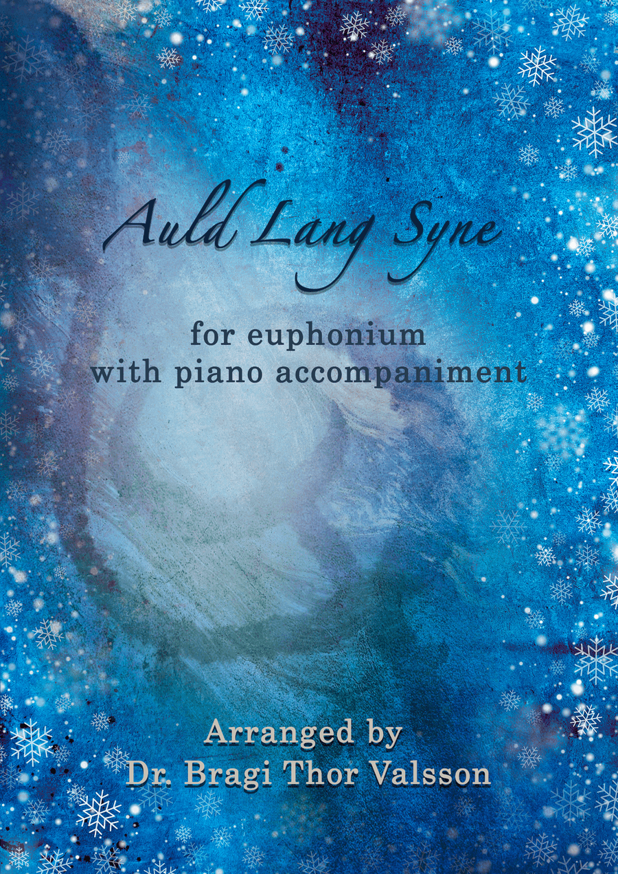 Auld Lang Syne for Euphonium with Piano accompaniment Euphonium scores gallery preview page 1