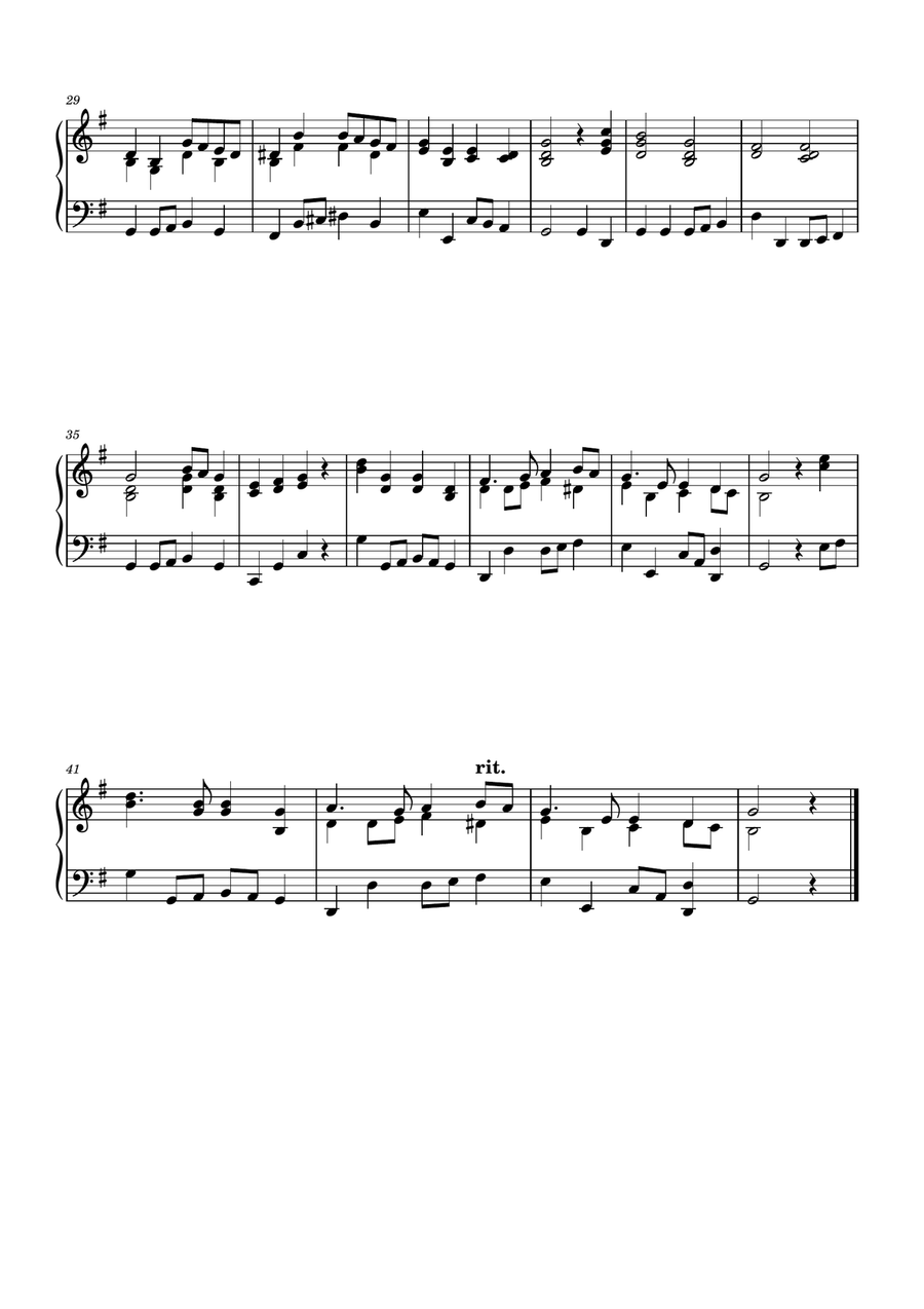 Auld Lang Syne for Euphonium with Piano accompaniment Euphonium scores gallery preview page 6