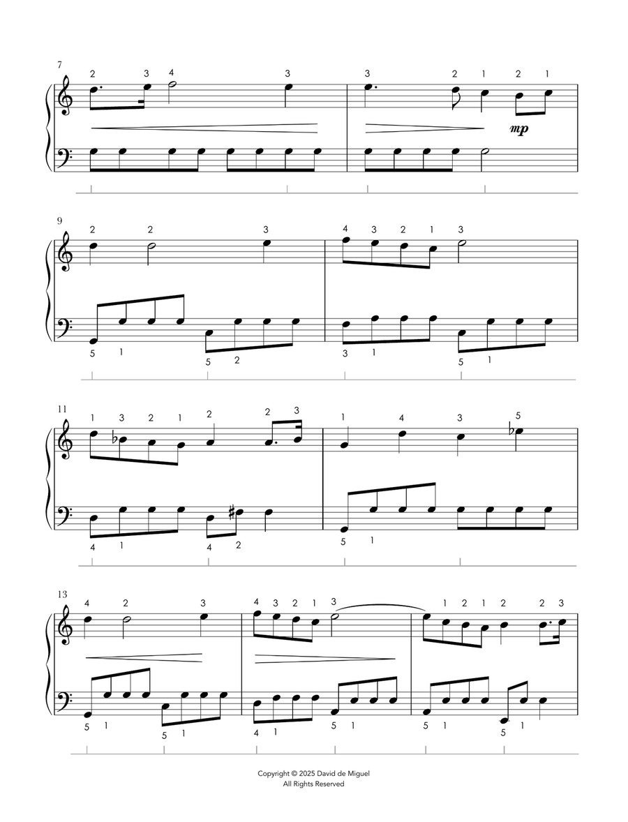 Frédéric Chopin | Prelude Op. 28 No. 15 Piano Solo scores gallery preview page 2