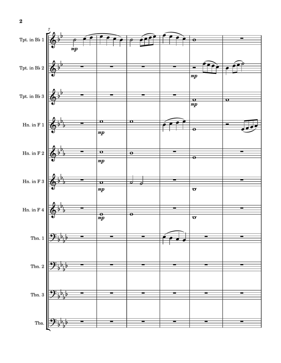 Love Love Brass Ensemble scores gallery preview page 2
