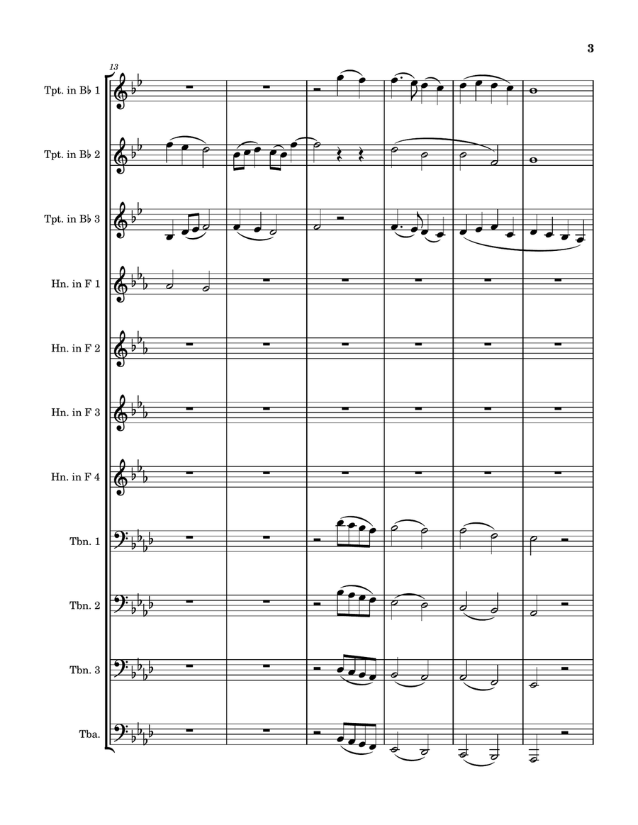 Love Love Brass Ensemble scores gallery preview page 3