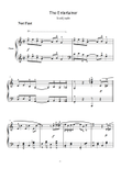The Entertainer - Scott Joplin
