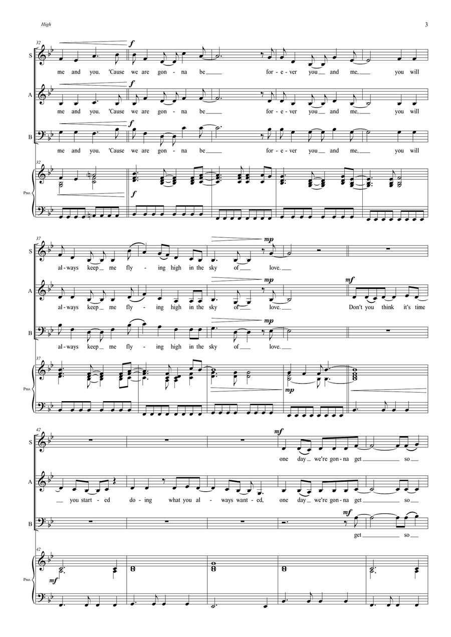 High High 3-Part scores gallery preview page 3