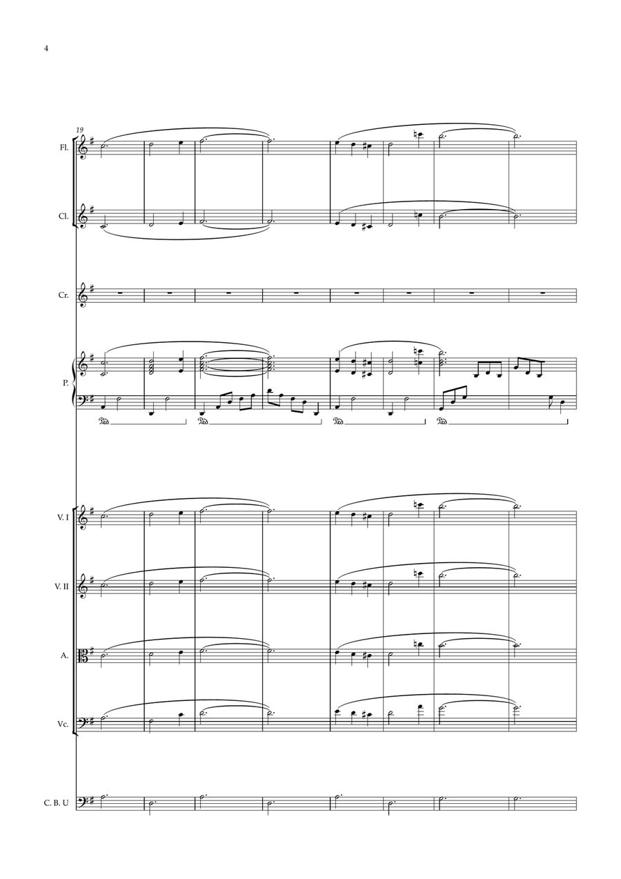 Lara's Theme Lara's Theme Large Ensemble scores gallery preview page 4