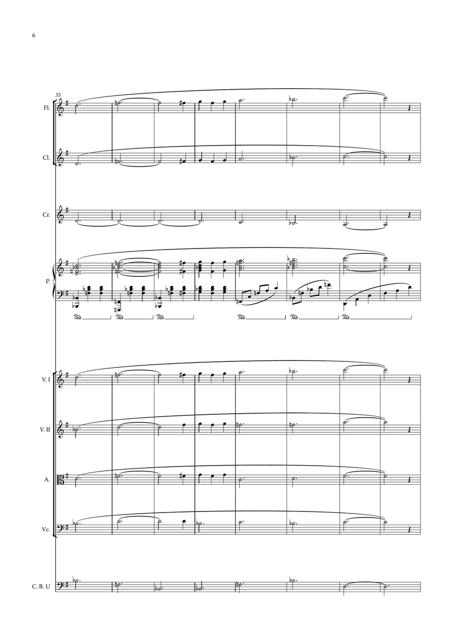 Lara's Theme Lara's Theme Large Ensemble scores gallery preview page 6