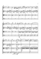 Nights In White Satin String Quartet scores gallery preview page 5
