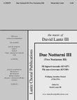 Due Notturni III