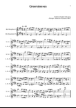 Greensleeves - Traditional English for A. Sax. Duet.