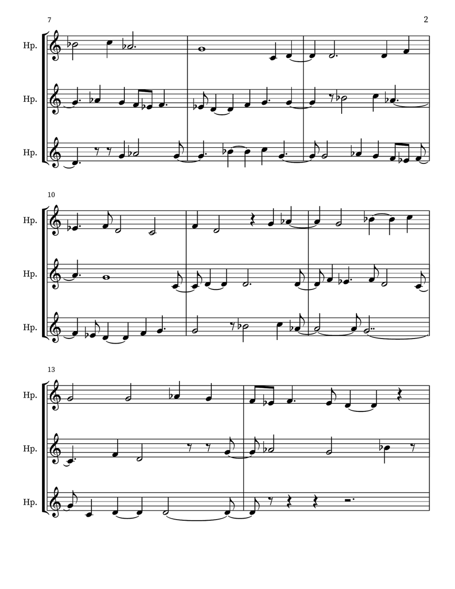 Prayerful Musing 70 Prayerful Musing 70 Small Ensemble scores gallery preview page 2