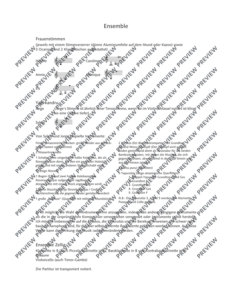 Passeurs d'eau Passeurs d'eau Women's Choir scores gallery preview page 9