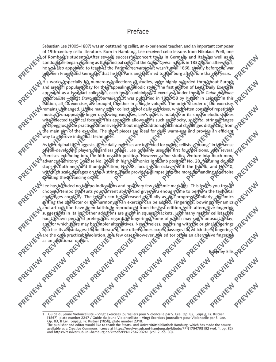 Daily Exercises Daily Exercises Cello scores gallery preview page 3