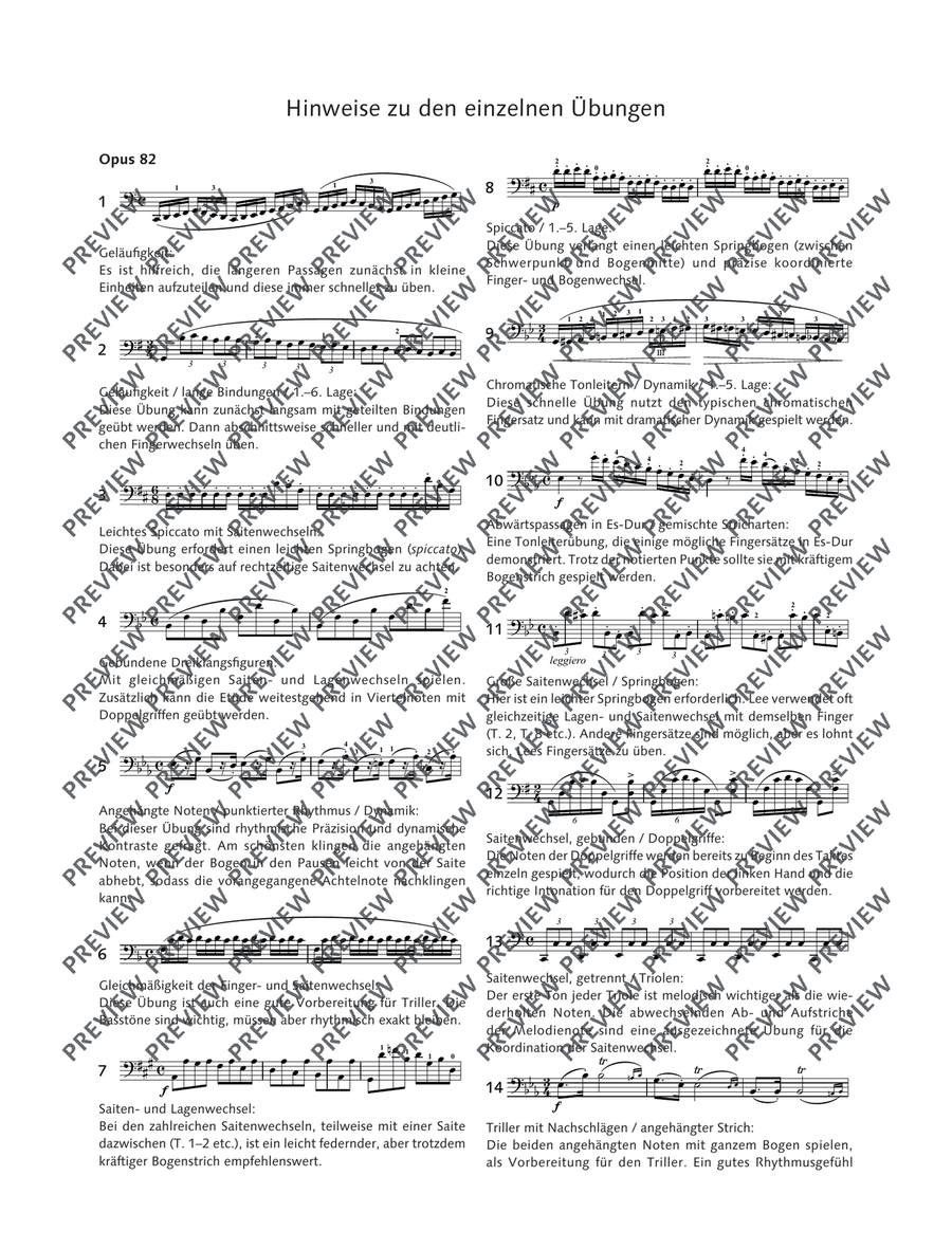 Daily Exercises Daily Exercises Cello scores gallery preview page 8
