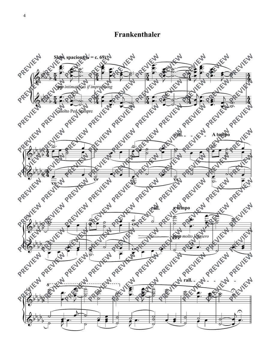 Youth Youth Piano Solo scores gallery preview page 7