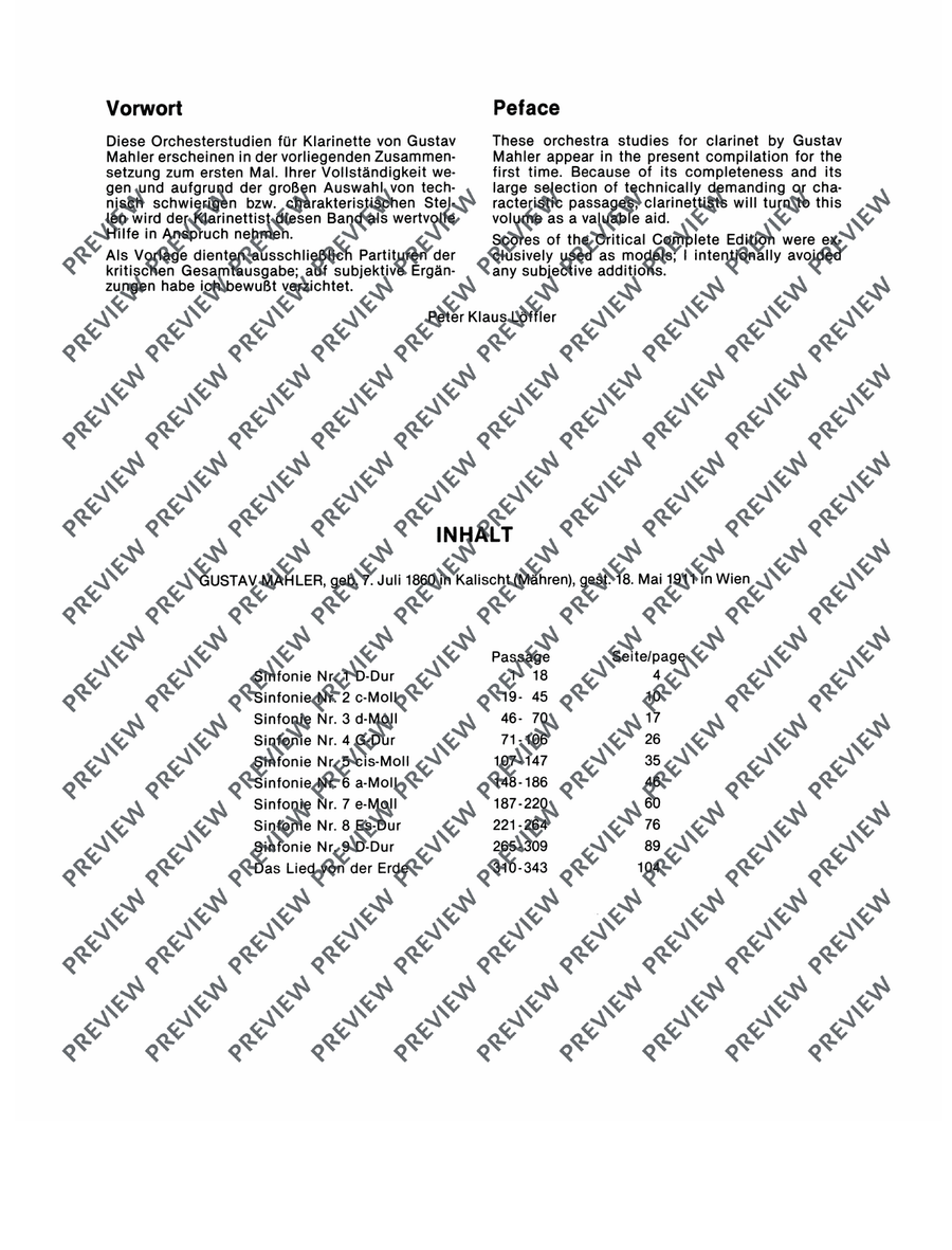 Orchestra Studies Orchestra Studies Clarinet scores gallery preview page 3