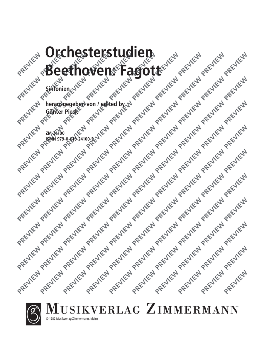 Orchestra Studies Orchestra Studies Bassoon Solo scores gallery preview page 2