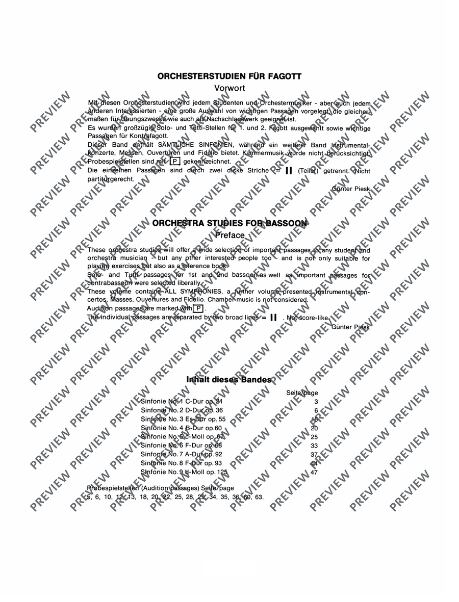 Orchestra Studies Orchestra Studies Bassoon Solo scores gallery preview page 3