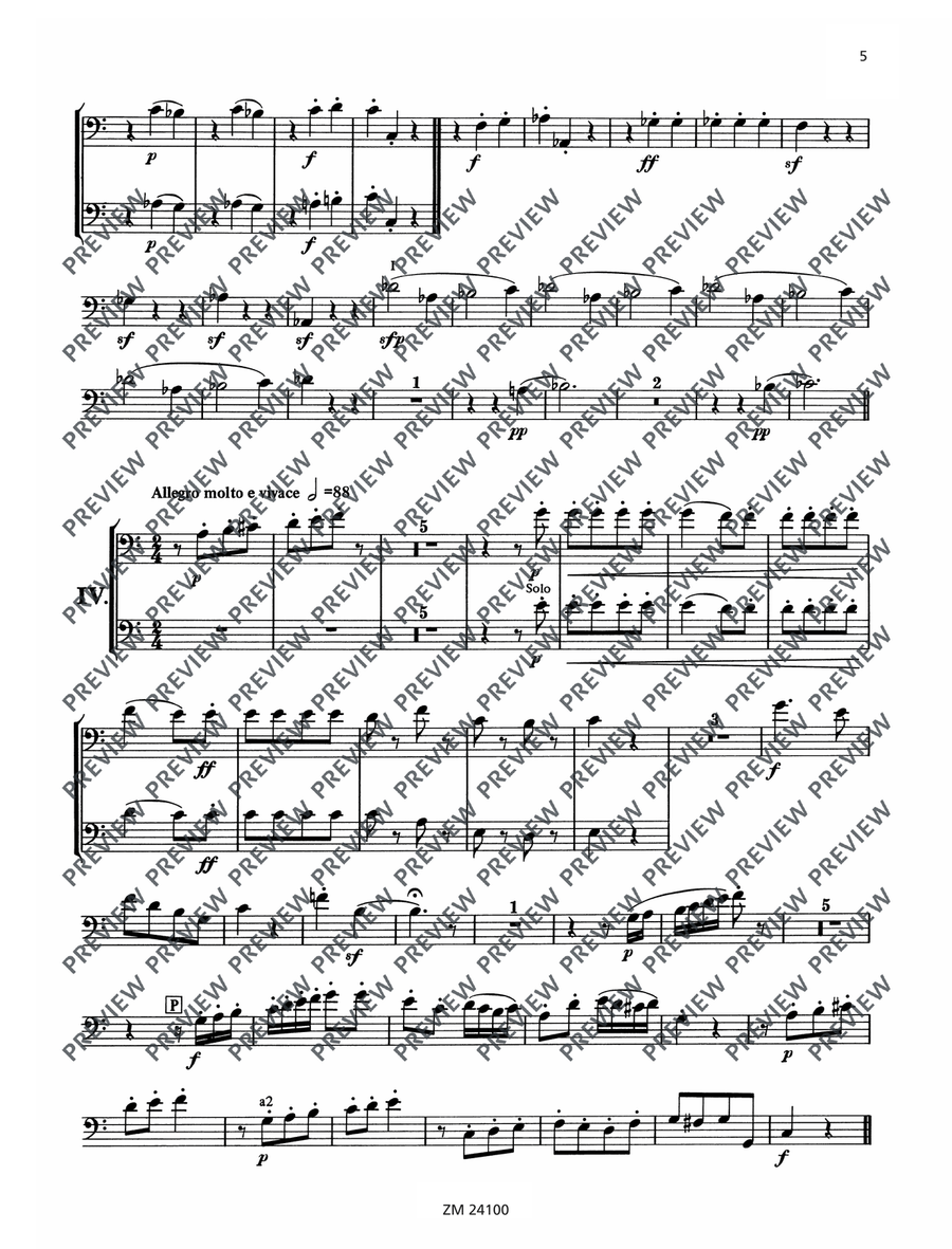 Orchestra Studies Orchestra Studies Bassoon Solo scores gallery preview page 6
