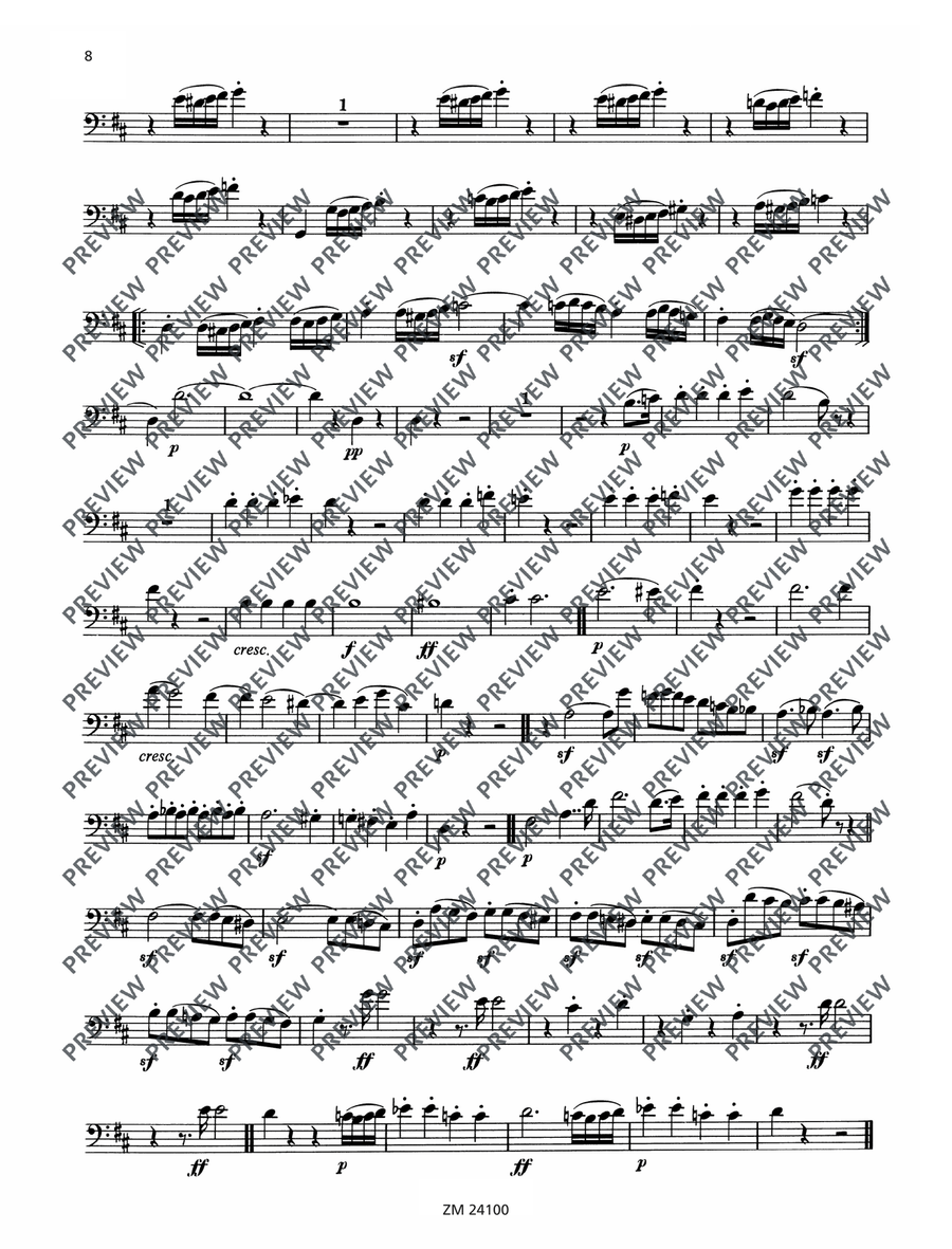 Orchestra Studies Orchestra Studies Bassoon Solo scores gallery preview page 9