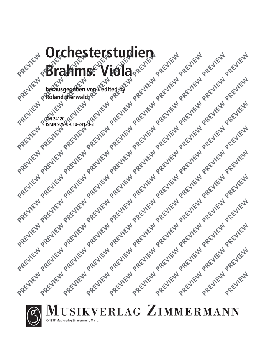 Orchestra Studies Orchestra Studies Score scores gallery preview page 2