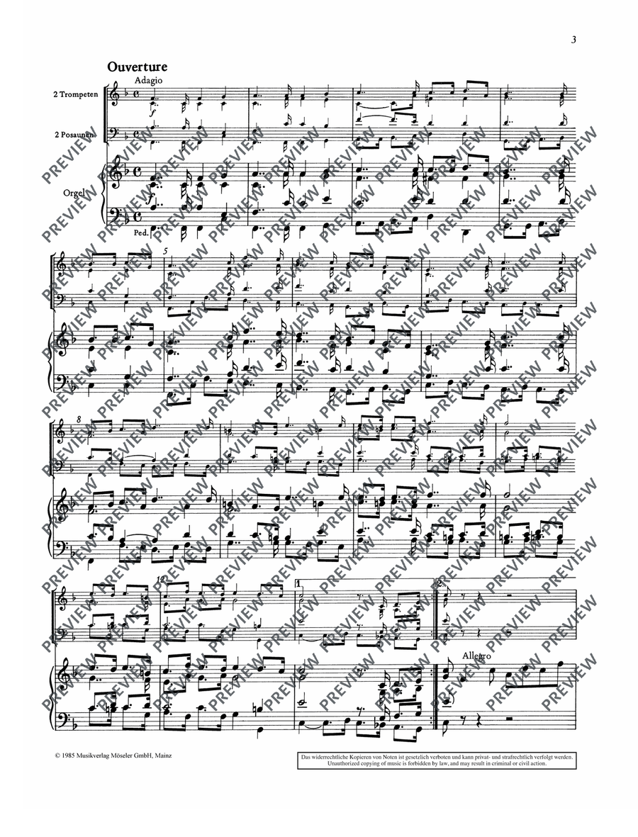 Concerto F major Concerto F major Trombone scores gallery preview page 4