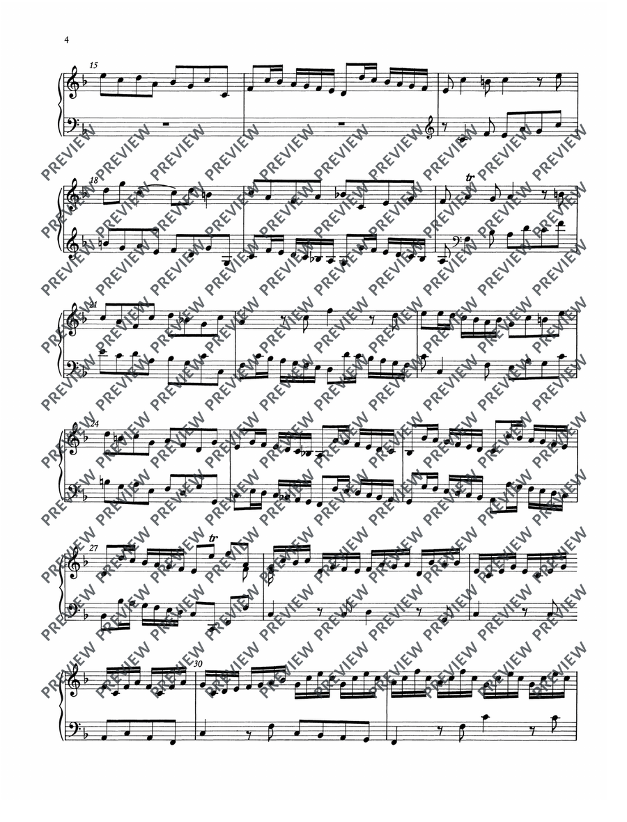 Concerto F major Concerto F major Trombone scores gallery preview page 5