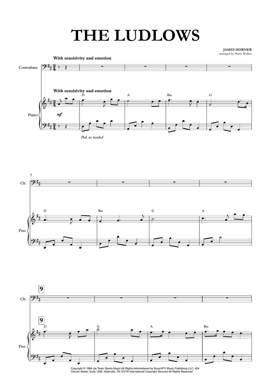 The Ludlows Double Bass scores gallery preview page 4