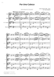 Por Una Cabeza - Woodwind Quartet (Full Score) - Score Only