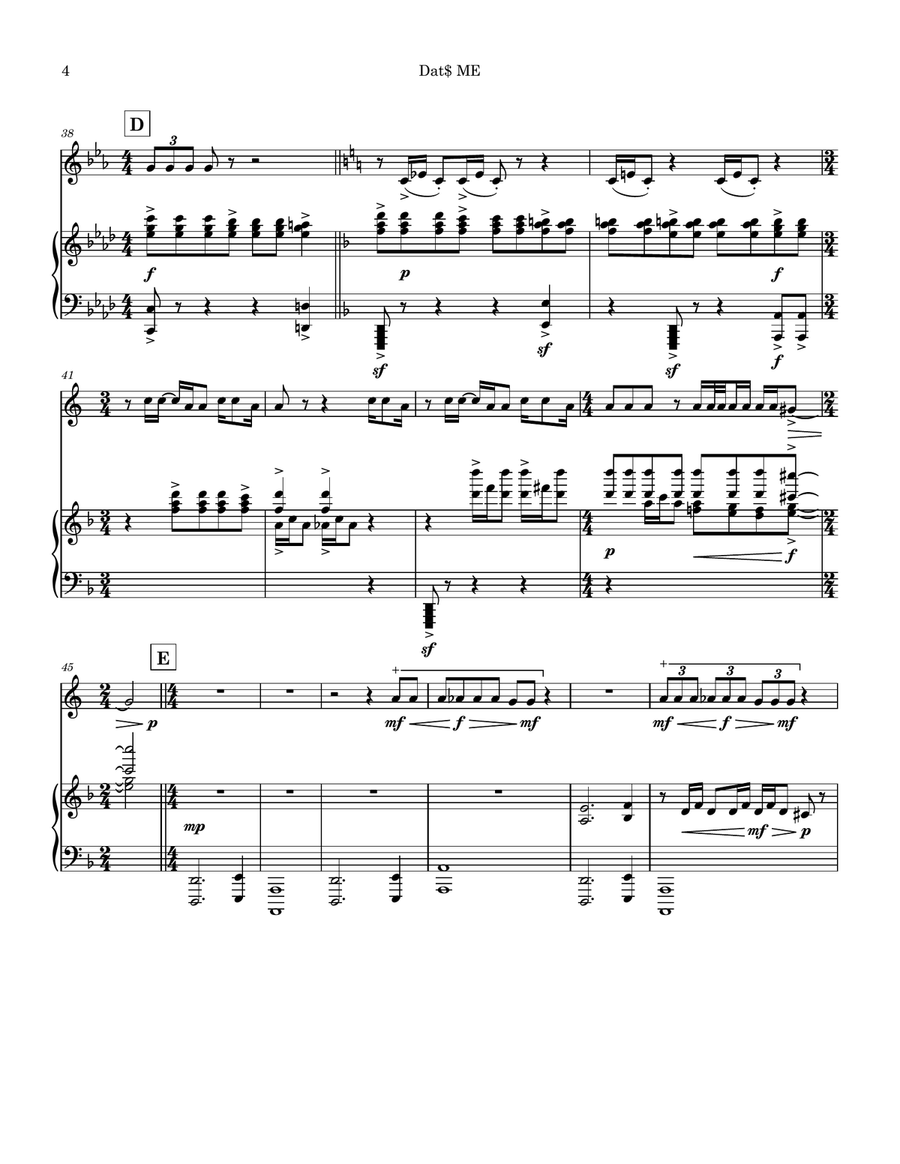 Dat$ ME Piano scores gallery preview page 6