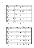 Yankee Doodle for 4 clarinets (with optional chalumeau solo) Clarinet Quartet scores gallery preview page 3