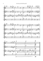 Intermezzo (from Cavalleria Rusticana) for flexible quartet (C, Bb or Eb instruments) Small Ensemble scores gallery preview page 6